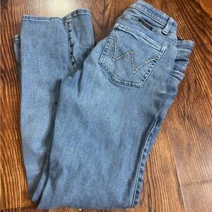 wrangler jeans! worn lightly